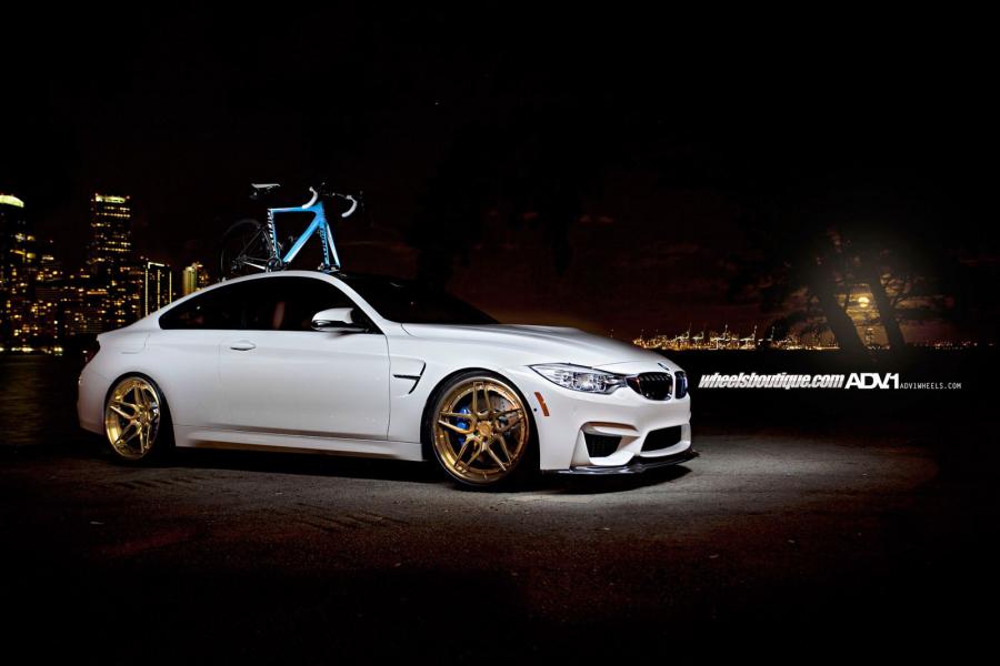  BMW M4 Coupe on ADV.1 Wheels (ADV05STSCS) 2014 года  (фото 5 из 13)